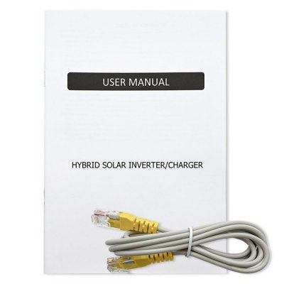Qoltec Hybrydowy Inwerter solarny Off-Grid  6200W | 120A | 48V | MPPT | BMS | Sinus | opcja Wi-Fi | Power Factor 1.0