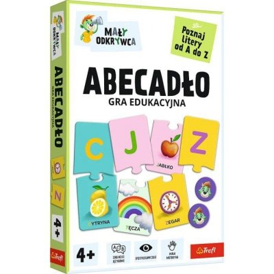 Trefl Gra Abecadło Mały Odkrywca