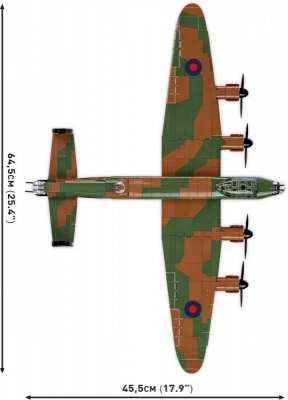Cobi Klocki Klocki Avro Lancaster B.III 1595 klocków