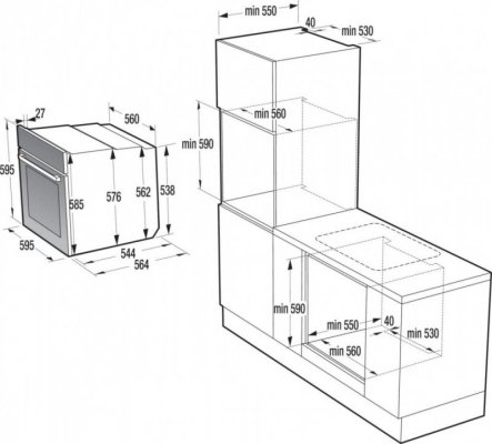 Gorenje Piekarnik BSA6747A04X