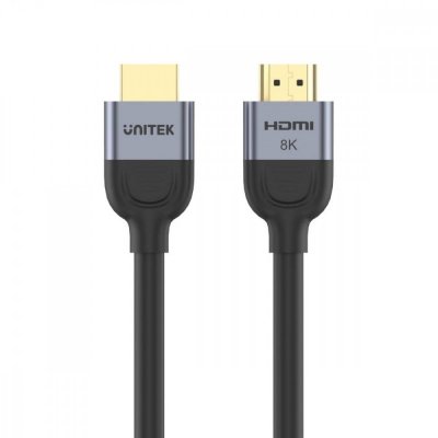 Unitek Kabel HDMI 2.1 8K 60Hz 2m; czarny; C11086GY01-2M
