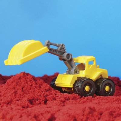 MGA Masa plastyczna Wonder Factory Never Dry Sand Trucks, Koparka