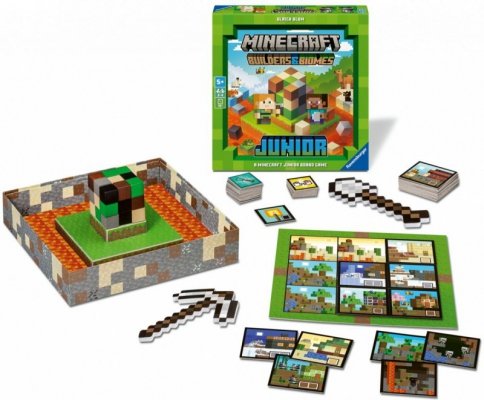 Ravensburger Polska Gra Minecraft Builders and Biomes Junior