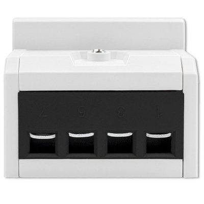 Qoltec Trójfazowy elektroniczny licznik | miernik zużycia energii na szynę DIN | 400V | 100A | LCD | 4P