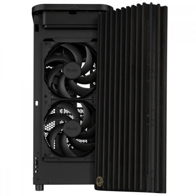 Asus Obudowa ProART PA401 Wood Metal ATX czarna