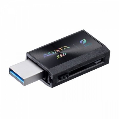 Adata Dysk zewnętrzny SSD SC730 1TB USB 3.2C/A 600/600MB/s czarny