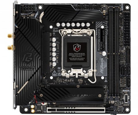 ASRock Płyta główna B760I LIGHTNING WIFI s1700  2DDR5 mITX DP/HDMI