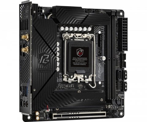 ASRock Płyta główna B760I LIGHTNING WIFI s1700  2DDR5 mITX DP/HDMI