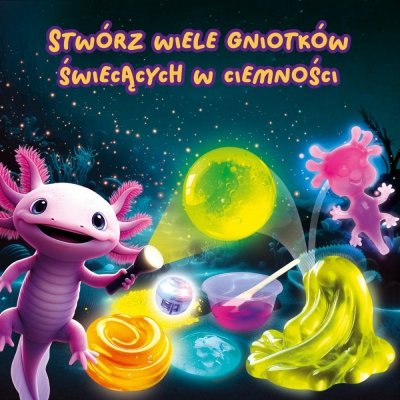 Lisciani Zestaw Slumi Science - Gniotek świecący w ciemności