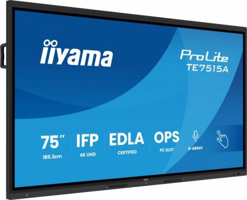 IIYAMA Monitor interaktywny 75 cali TE7515A-B1AG 