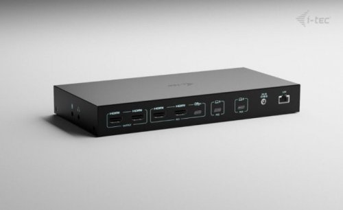 i-tec Stacja dokująca USB-C KVM Dock PRO Three Hosts Dual Video 2x Power Delivery max 92W