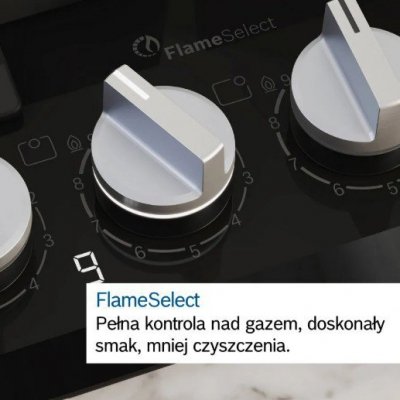 Bosch Płyta gazowa PCQ7A5I90 75 cm inox