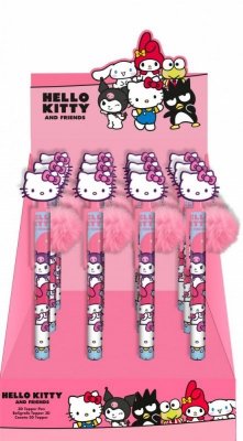 Kids Euroswan Długopis z toperem Hello Kitty Display 12 sztuk