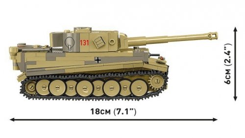 Cobi Klocki Klocki Panzer VI Tiger I no 131 442 klocki