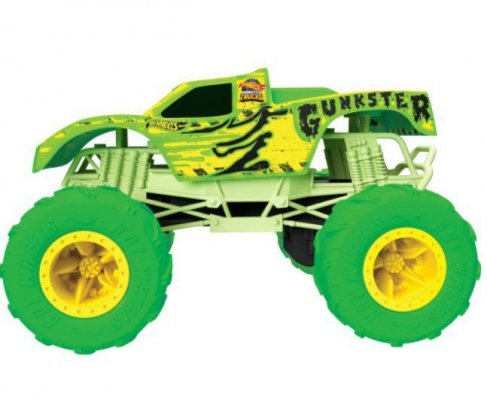 Hot Wheels Pojazd RC Monster Trucks Gunkster