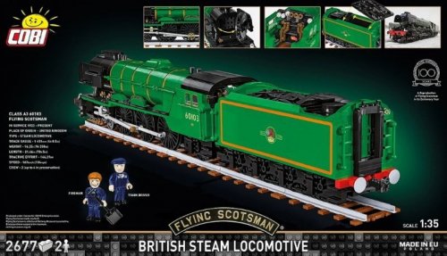 Cobi Klocki Klocki Lokomotywa Flying Scotsman BSL