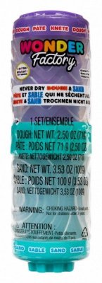 MGA Masa plastyczna Wonder Factory Never Dry Dough fioletowy, turkusowy