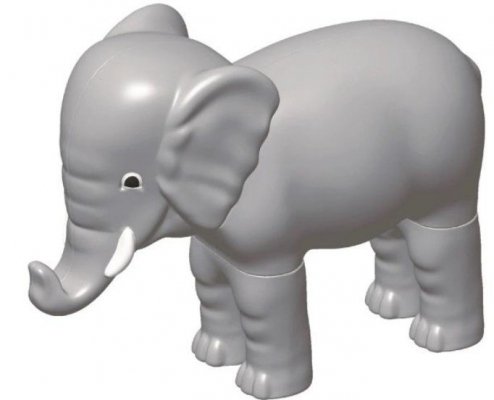 MALIK Zestaw Malblo Magnetic Mini Zwierzęta z dżungli