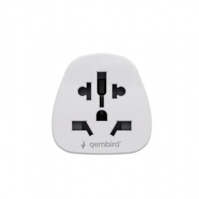 Gembird Adapter sieciowy EU świat - 15A