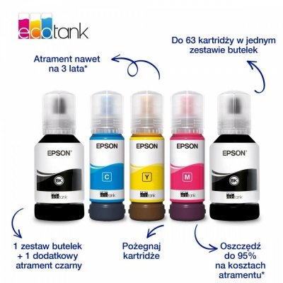 Epson Urządzenie wielofunkcyjne L6376 ITS białe A4/35ppm/W(LAN)/ADF2Scopy/100k