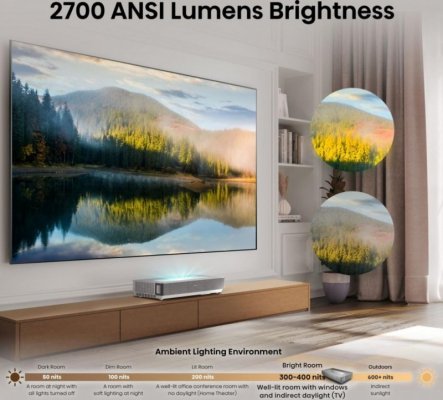 Hisense Telewizor Laser TV 100 cali 100L5ND