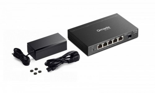 TP-LINK Przełącznik SG2206MP Omada, 6 portów gigabitowych w tym 4 porty PoE+