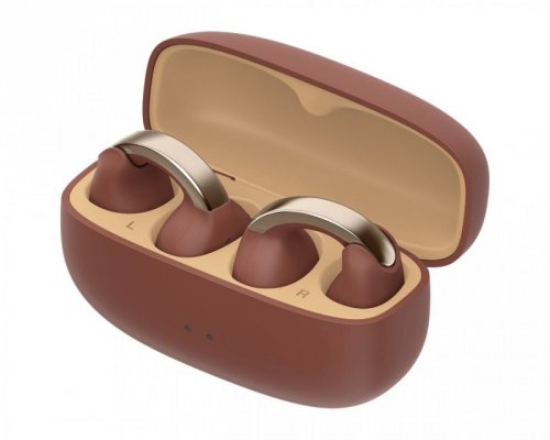 JVC Słuchawki bezprzewodowe HA-NP1T kasztanowe