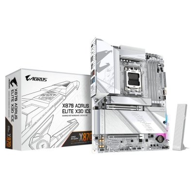 Gigabyte Płyta główna X870 AORUS ELITE X3D ICE AM5 4DDR5 HDMI ATX