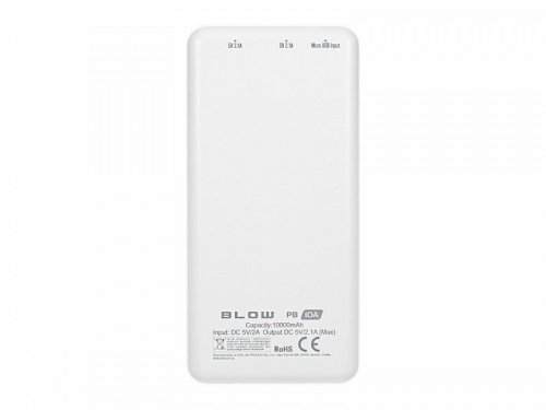 BLOW Power Bank PB10A 10000mAh Biały