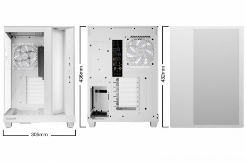Be quiet! Obudowa Light Base 500 LX White