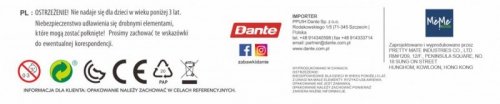 Dante Gitara hiszpańska plastikowa Meme