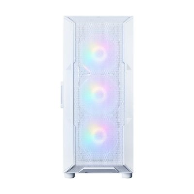 Zalman Obudowa I3 NEO V2 Mid Tower RGB fan x4 biała