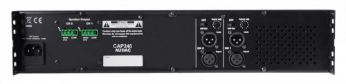 AUDAC CAP 248 Dwukanałowy wzmacniacz mocy 2 x 480W 100V