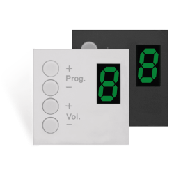 Panel sterowniczy AUDAC MWX 45/W MTX wall panel controller 45 x 45 mm White version
