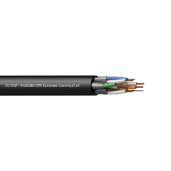 Procab CCT65F-CCA/3 Networking kabel - CAT6A - U/FTP - solid 0.25 mm? - 23 AWG - EN50399 CPR Eur