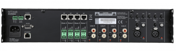 AUDAC MTX 48 4-strefowa matryca audio