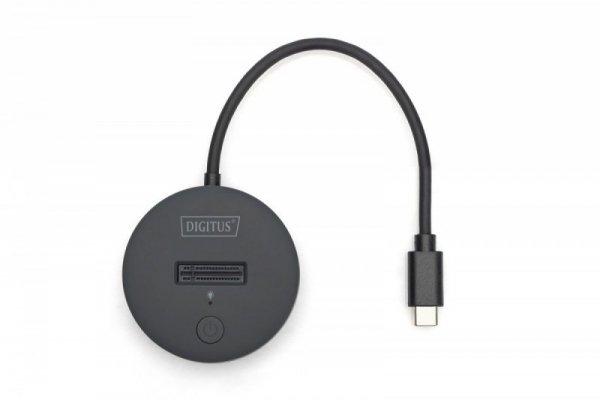 Digitus Stacja dokująca do SSD M.2 NVMe/SATA USB-C 3.2 Gen2 10Gbps maks. 4 TB czarna