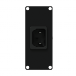 CAYMON CASY 181/B CASY 1 space euro power inlet socket Black 