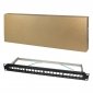Patch panel 19 LogiLink NK4042 24 x keystone, 1U, ekranowany, czarny 