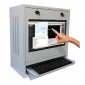 Szafa Techly na komputer przemysłowy PC i monitor dotykowy 22 cale 