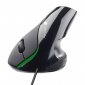 Mysz przewodowa Techly Ergonomiczna Optyczna 1000dpi 