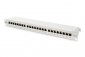 Digitus Patch panel 19 cali 24 porty, kat.6, S/FTP, 1U, wspornik kablowy, szary (kompletny) 