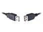Gembird Przedluzacz USB 2.0 typu AM-AF 1.8m czarny 