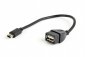 Gembird Kabel OTG USB Mini BM -> USB AF 15cm 