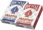 Bicycle Karty Prestige 100% Plastic Rider Back 