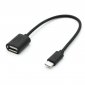 TB Kabel OTG USB AF - USB C 15cm czarny 