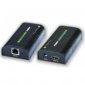 Techly Extender/splitter HDMI po skrętce Cat.5e/6/6a/7 do 120m, over IP, czarny 
