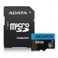 Adata microSD Premier 64GB UHS1/CL10/A1+adapter 