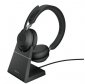 Jabra Słuchawki Evolve2 65 Stand Link380a MS Stereo Black 