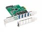 Lanberg Karta PCI.EX-> USB 3.1 Gen1 PCE-US3-004 